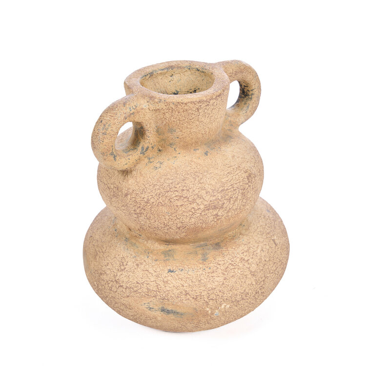 Bazar Bizar The Earthen Balance Vase - Sand - S