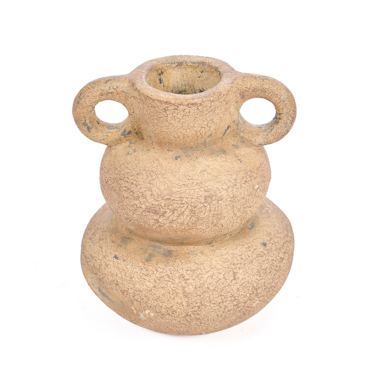 Bazar Bizar The Earthen Balance Vase - Sand - S