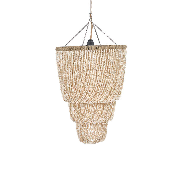 Bazar Bizar La Lámpara De Techo Lagoon De Conchas - Natural - M