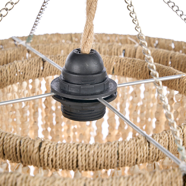 Bazar Bizar The Lagoon Shell Chandelier - Natural - M