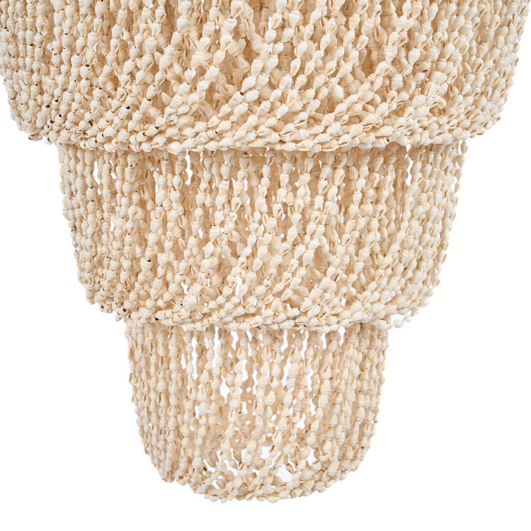 Bazar Bizar La Lámpara De Techo Lagoon De Conchas - Natural - M