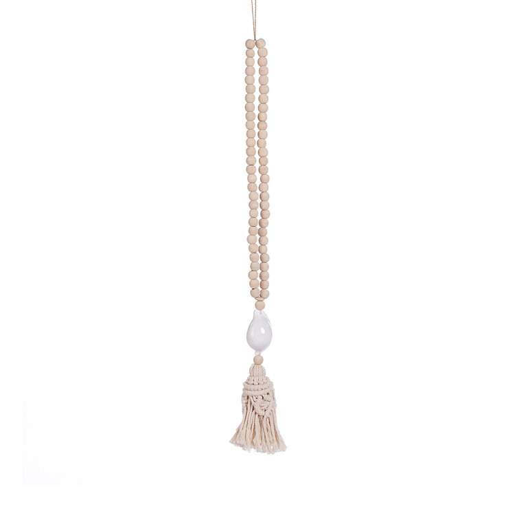 Bazar Bizar De Ocean Whisper Ketting - Natuurlijk Wit