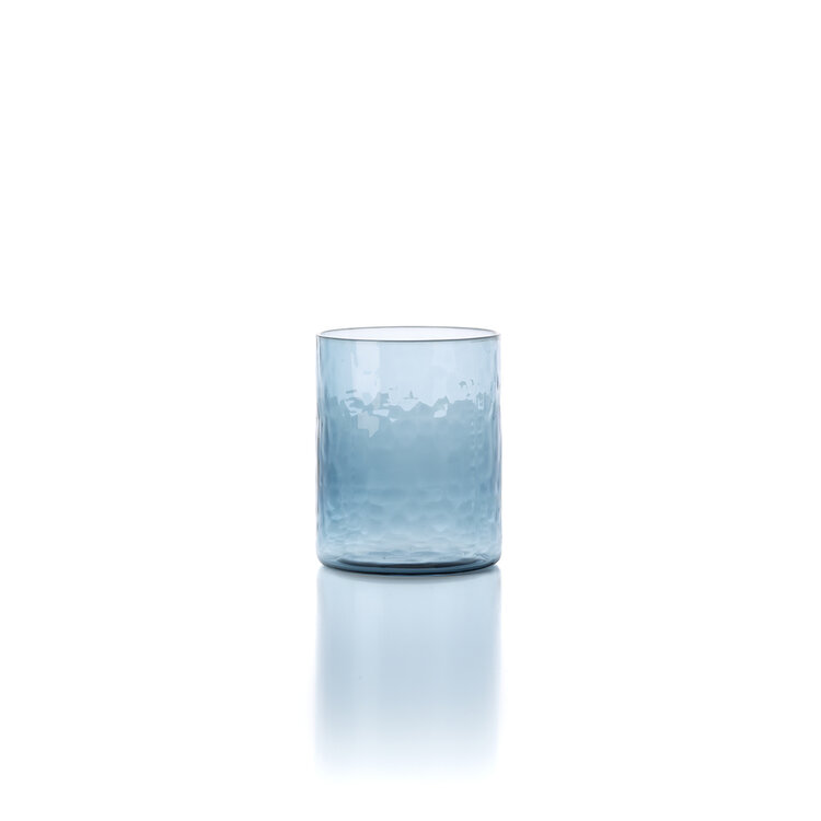 Bazar Bizar The Azure Hammered High Tumbler - Blue