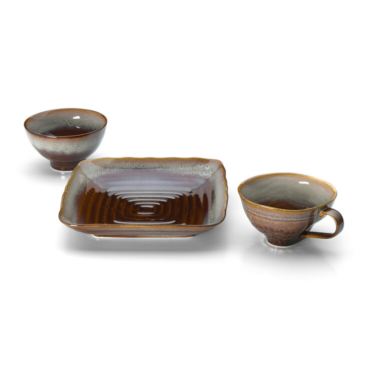 Bazar Bizar The Smoked Horizon Mug - Brown Grey - M