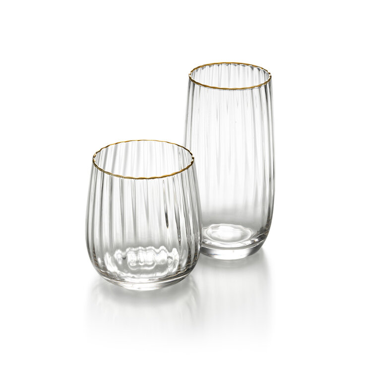 Bazar Bizar The Golden Rim Tumbler - Natural Gold