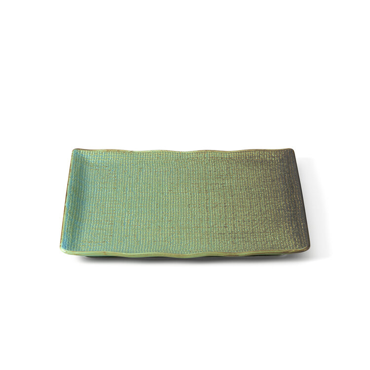 Bazar Bizar The Lagoon Square Plate - L