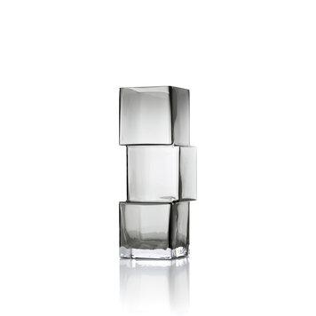 Bazar Bizar Die Rummikub Vase – Dunkelgrau – M