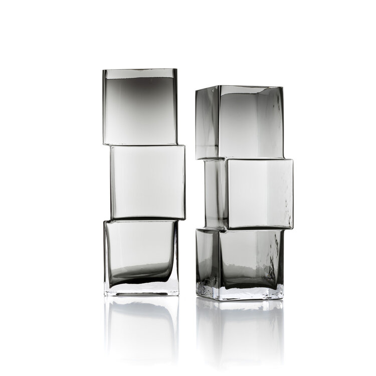 Bazar Bizar Die Rummikub Vase – Dunkelgrau – M