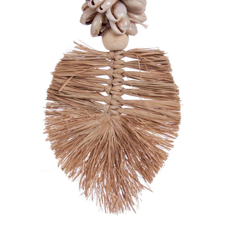 The Komodo Leaf Keychain - Natural