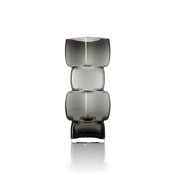 Bazar Bizar The Cubes Vase - Dark Grey - L