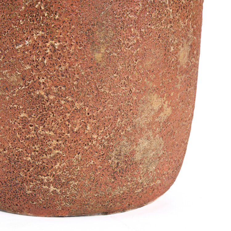Bazar Bizar Die Clay Echo Vase - Terrakotta - L