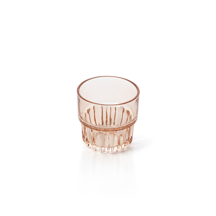 Bazar Bizar El Vaso Faceted - Rosa Blush