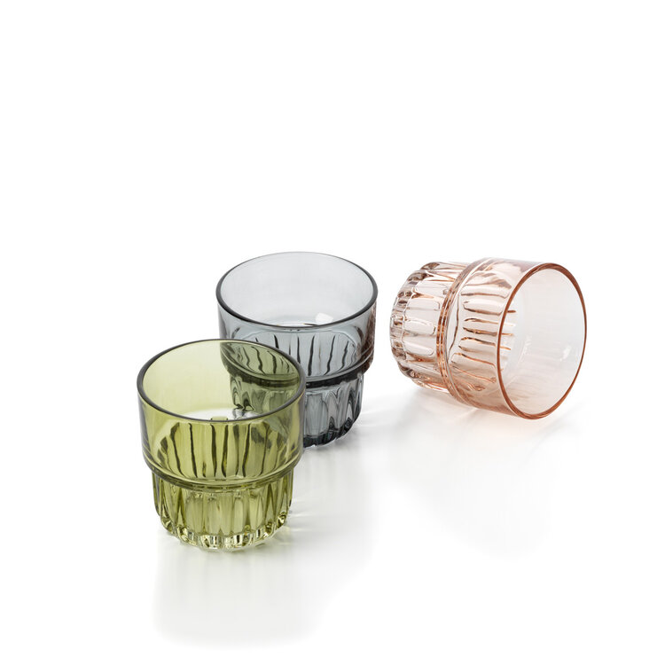Bazar Bizar The Faceted Tumbler - Green