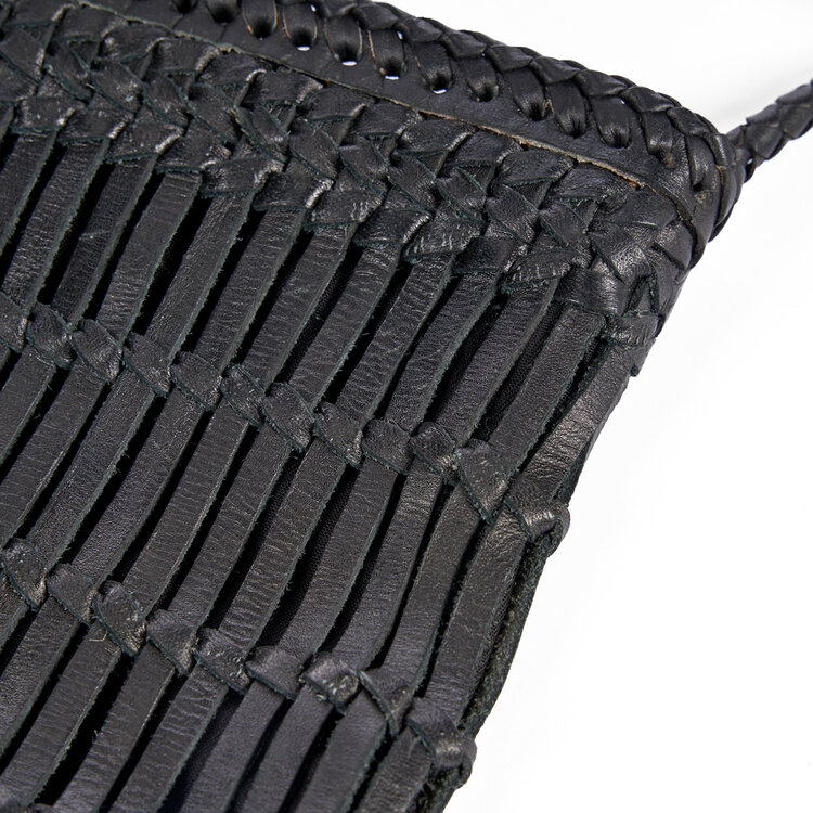 La Borsa In Pelle Voodoo - Nera