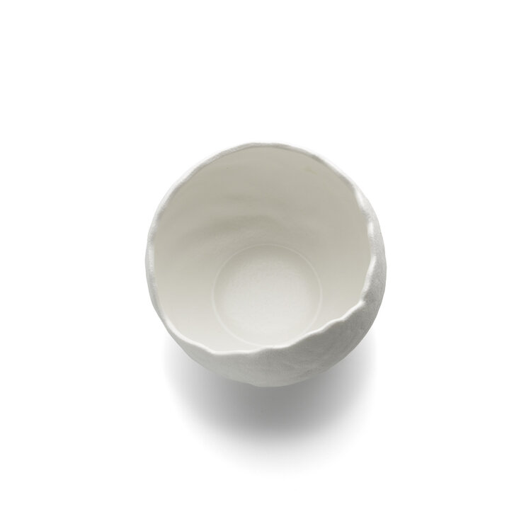 Bazar Bizar The Eggshell Bowl - White