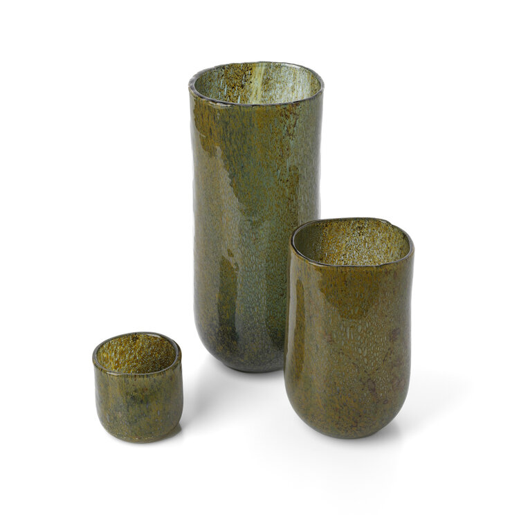 Bazar Bizar The Forest Vase - Green - Low