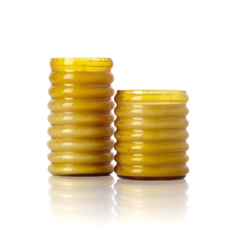 Bazar Bizar The Golden Hive Candle Jar - Honey - Wide