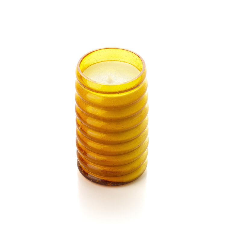 Bazar Bizar The Golden Hive Candle Jar - Honey - Tall