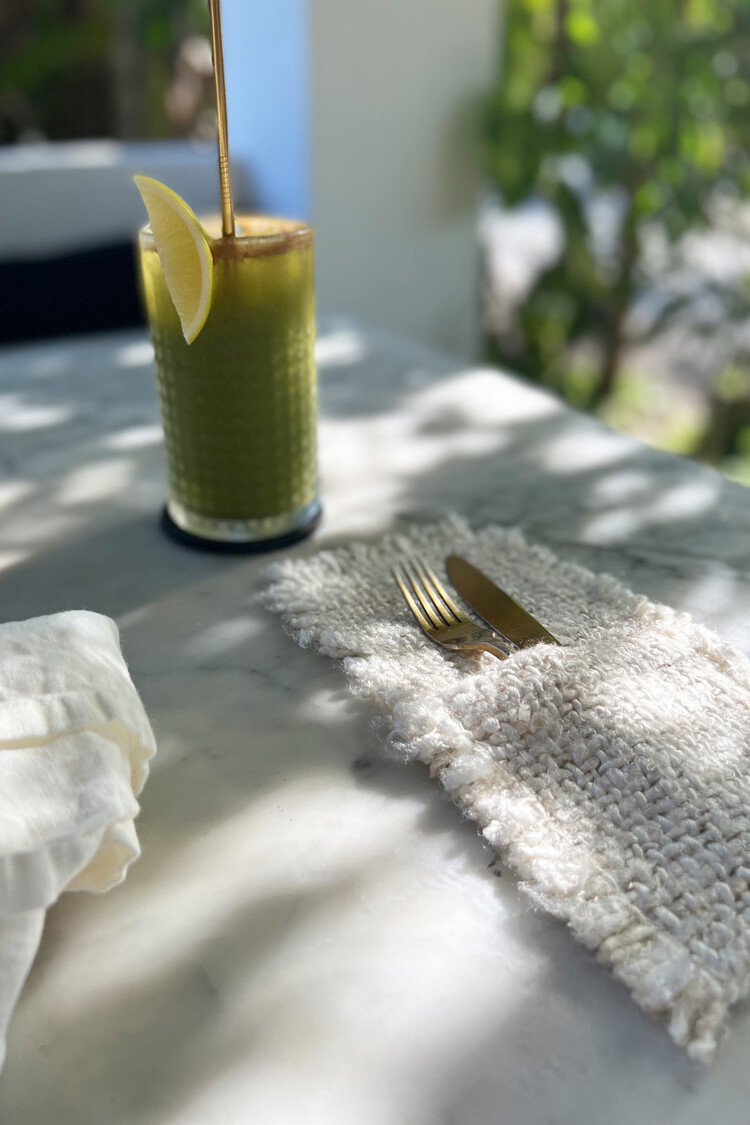 Die Oh My Gee Bestecktasche - Creme