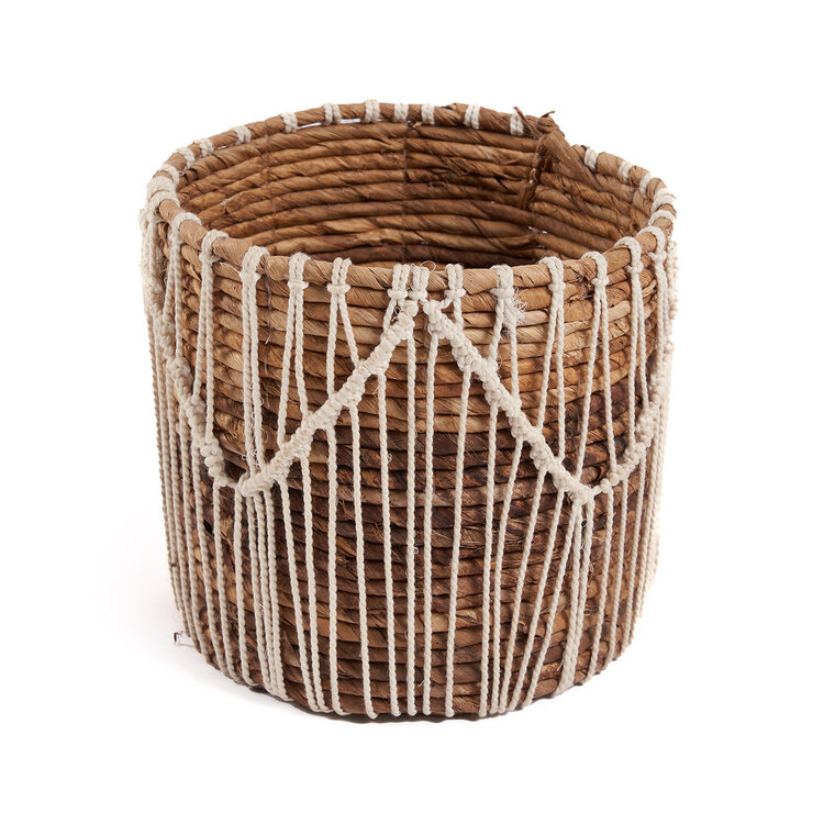 Bazar Bizar Le Panier Macra-Mazing - Naturel Blanc - L