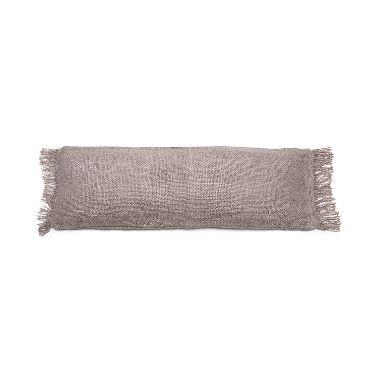 Bazar Bizar De Oh My Gee Kussenhoes - Parelgrijs - 35x100