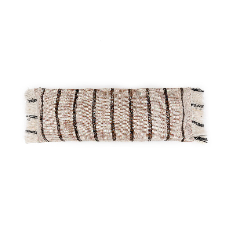 Bazar Bizar La Housse De Coussin Oh My Gee - Blanc Bohème - 35x100