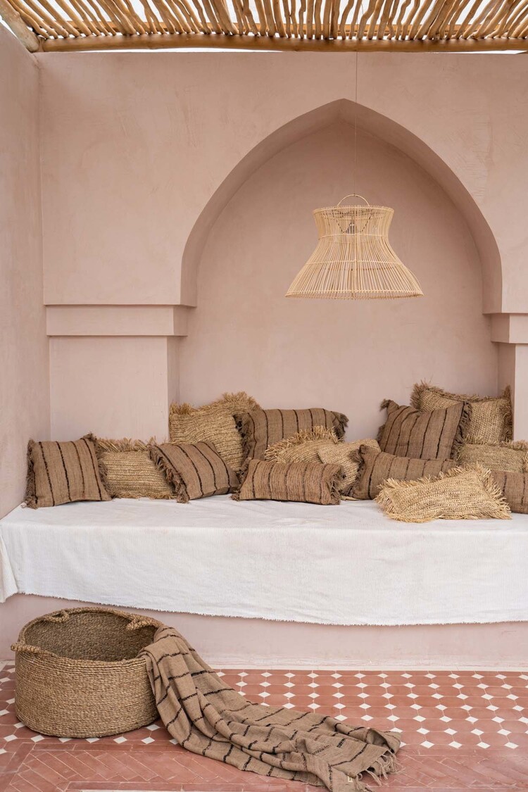 Bazar Bizar De S'il Vous Plaid - Beige Zwart