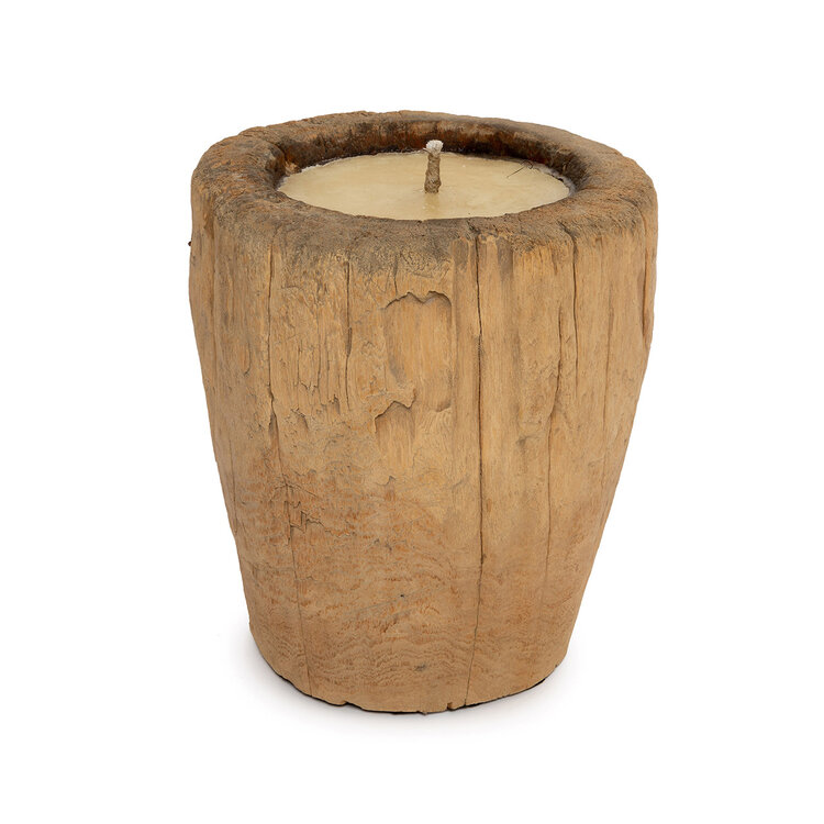 Bazar Bizar De Kaarsenhouder Candle Trunk – Naturel