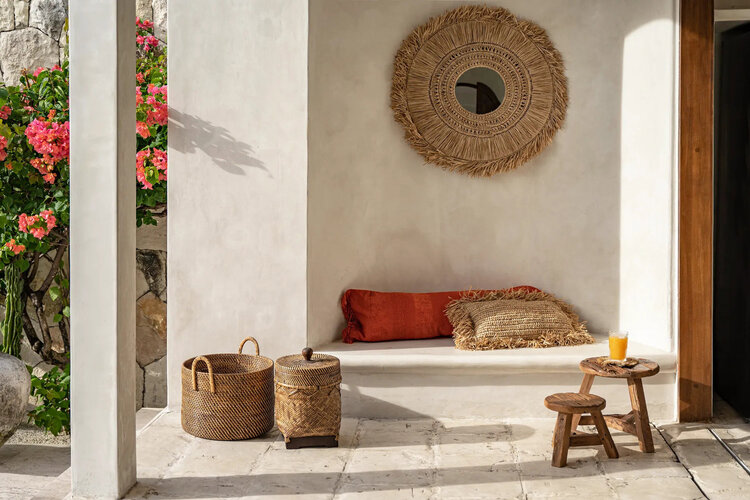 Bazar Bizar Le Panier De Salle De Bain - Brun Naturel