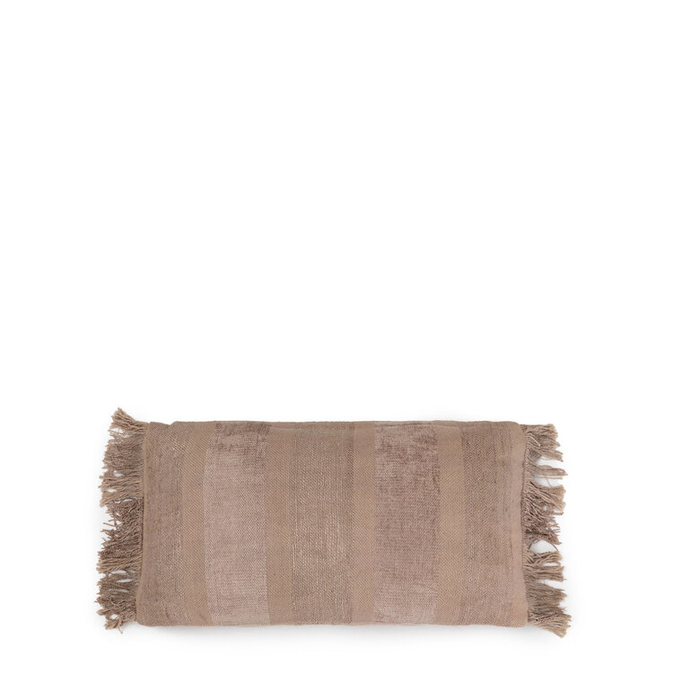 Bazar Bizar Der Oh My Gee Kissenbezug - Betongrau Samt - 30x50