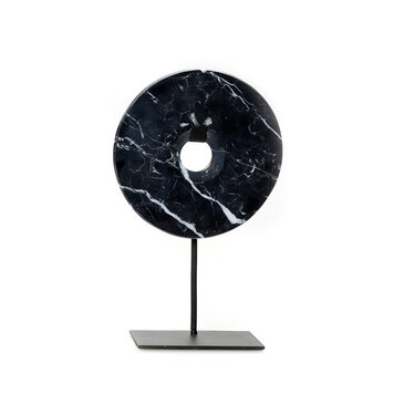 Bazar Bizar Il Disco In Marmo Su Supporto - Nero - M