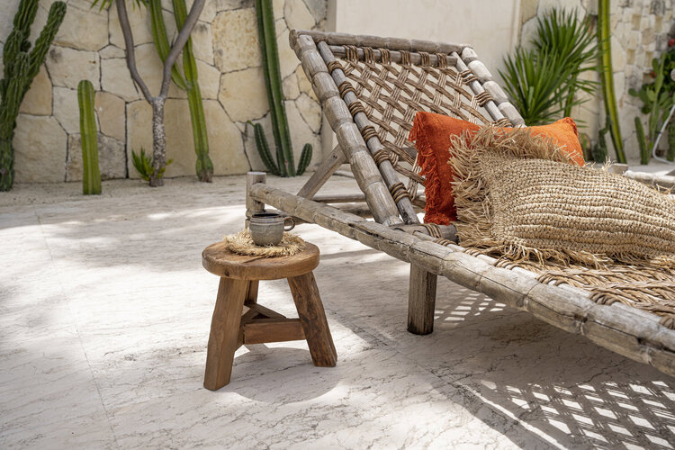 Bazar Bizar The Yatai Stool - Natural - S