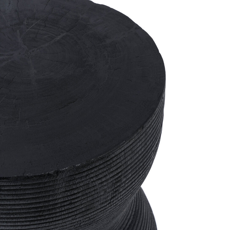 Bazar Bizar Le Tabouret Kotoran - Noir