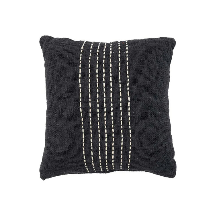 Bazar Bizar The Drizle Cushion Cover - Black White