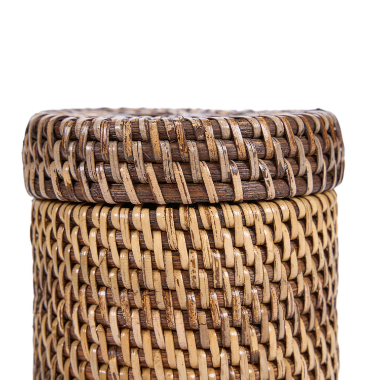 Il Contenitore in Rattan - Marrone Naturale