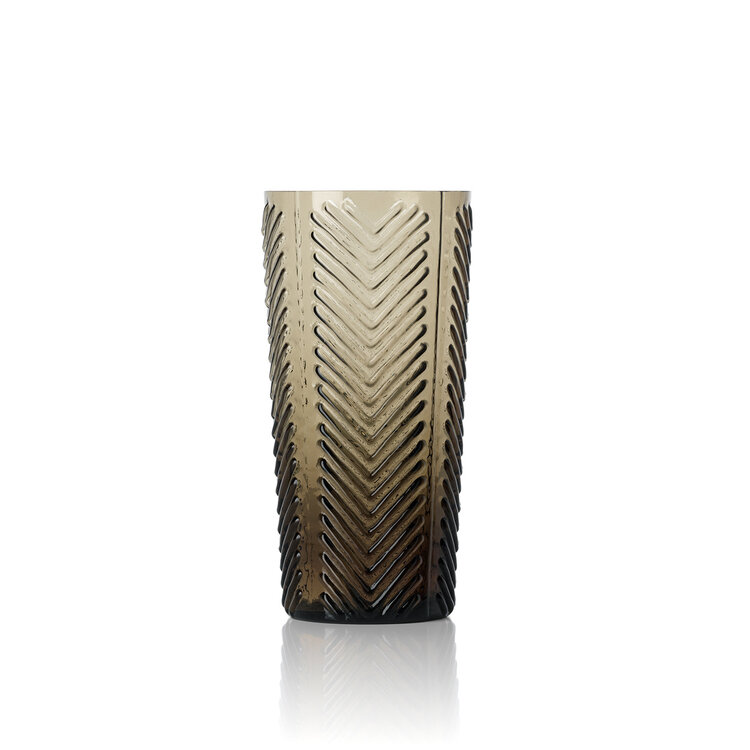 Bazar Bizar De Herringbone Highball - Smoke