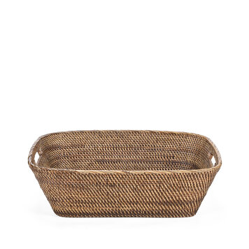 Bazar Bizar The Hannah Laundry Basket - Natural Brown - L