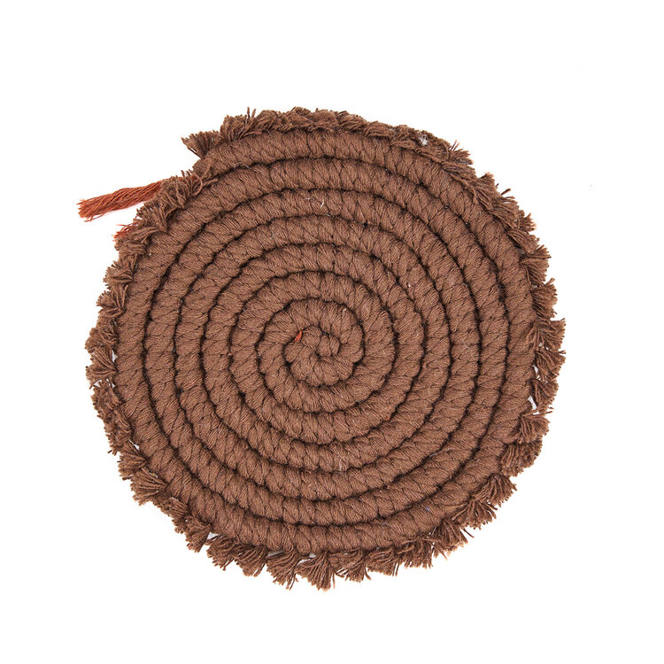 Il Sottobicchiere Cotton - Noce Scuro