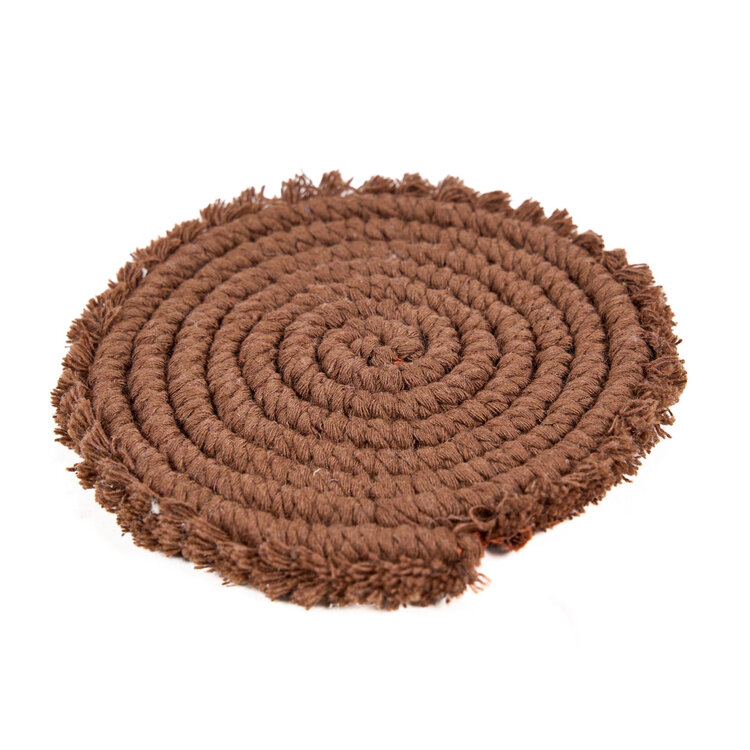 El Posavasos Cotton - Nogal Oscuro