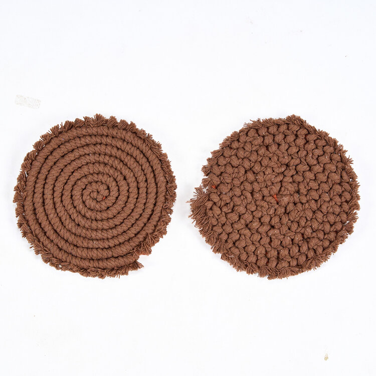 Il Sottobicchiere Cotton - Noce Scuro