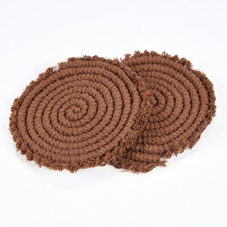 Il Sottobicchiere Cotton - Noce Scuro