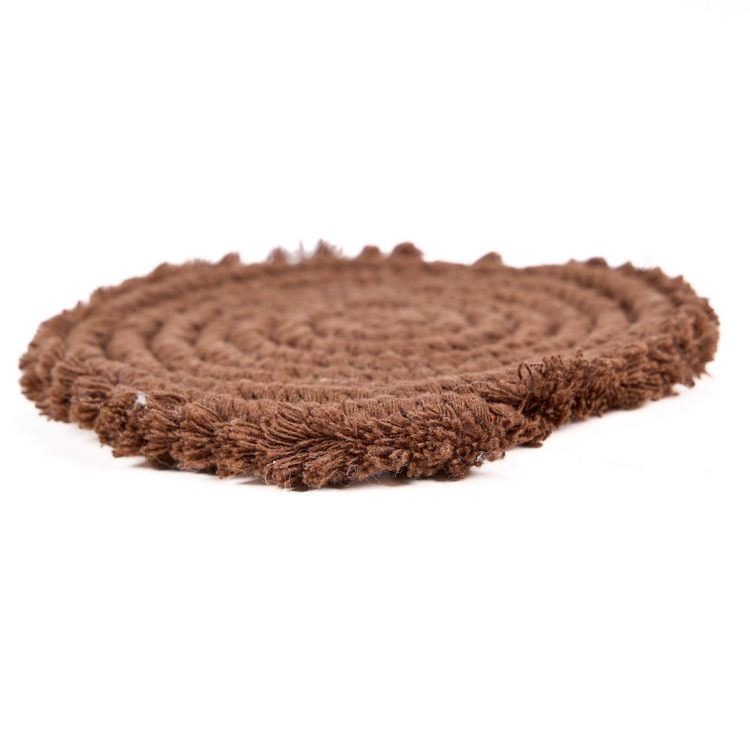 The Cotton Coaster - Dark Wallnut