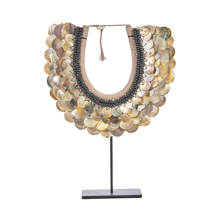 De Clam Couture Op Standaard - Naturel