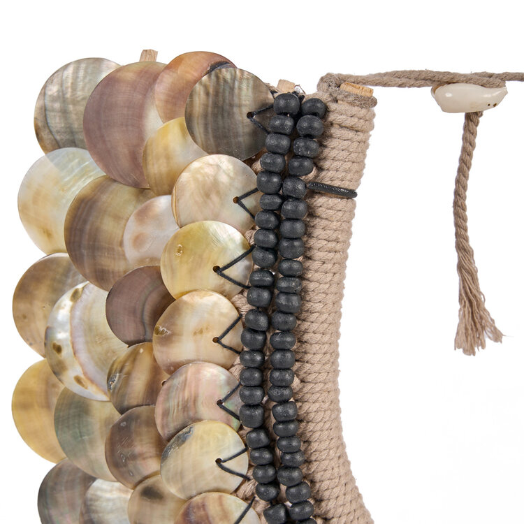 El Clam Couture Sobre Soporte - Natural