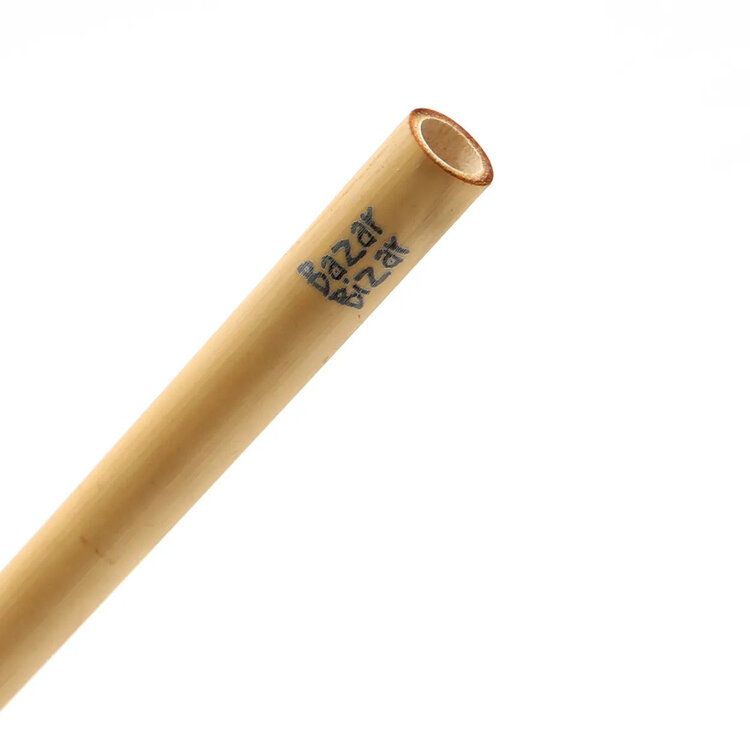 Bazar Bizar Cannucce In Bambù - Set Di 10 Con Spazzolino