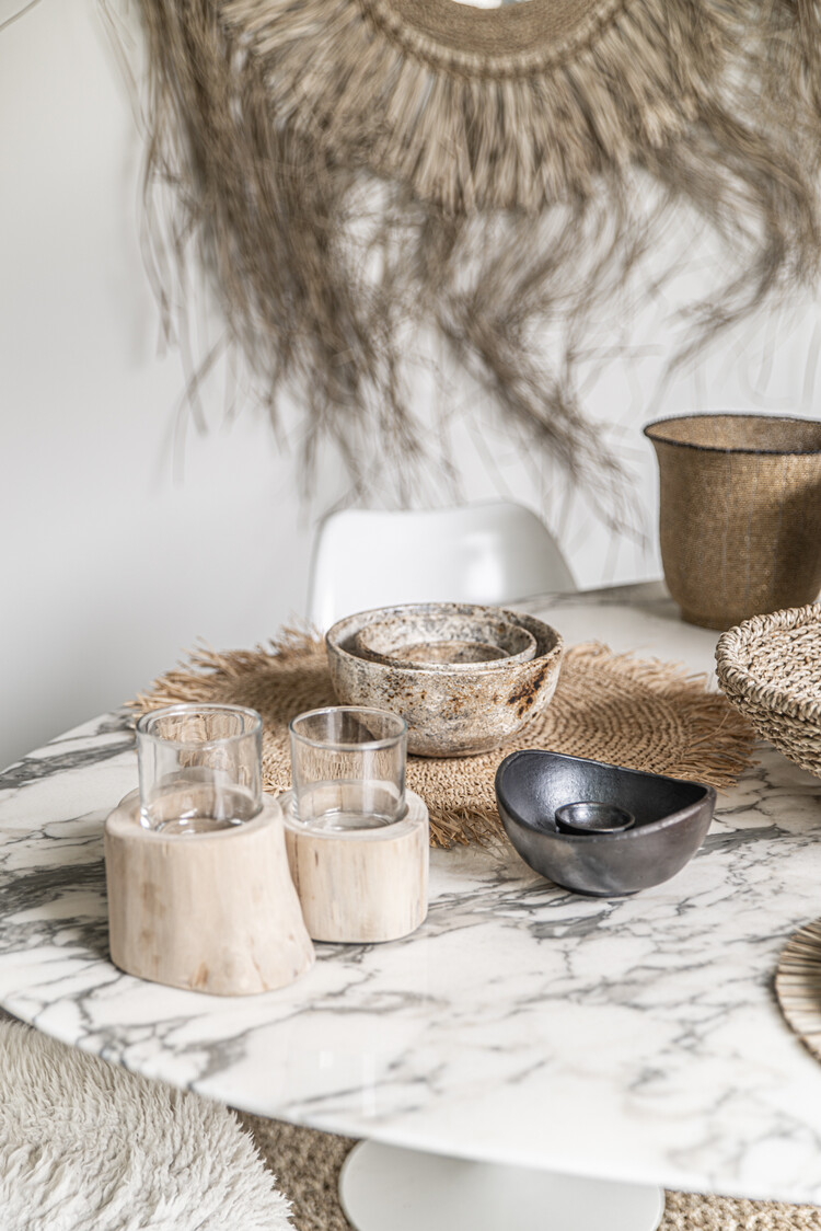 Bazar Bizar Die Gebrannten Gebogenen Schalen - Schwarz - 3er-Set