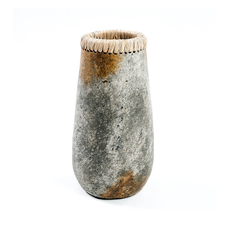 Bazar Bizar Die Sneaky Vase - Antik Grau - L