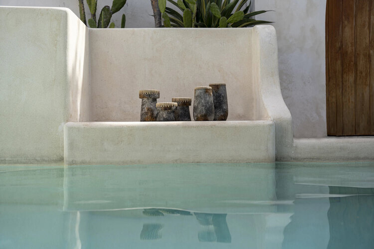 Bazar Bizar Die Sneaky Vase - Antik Grau - L