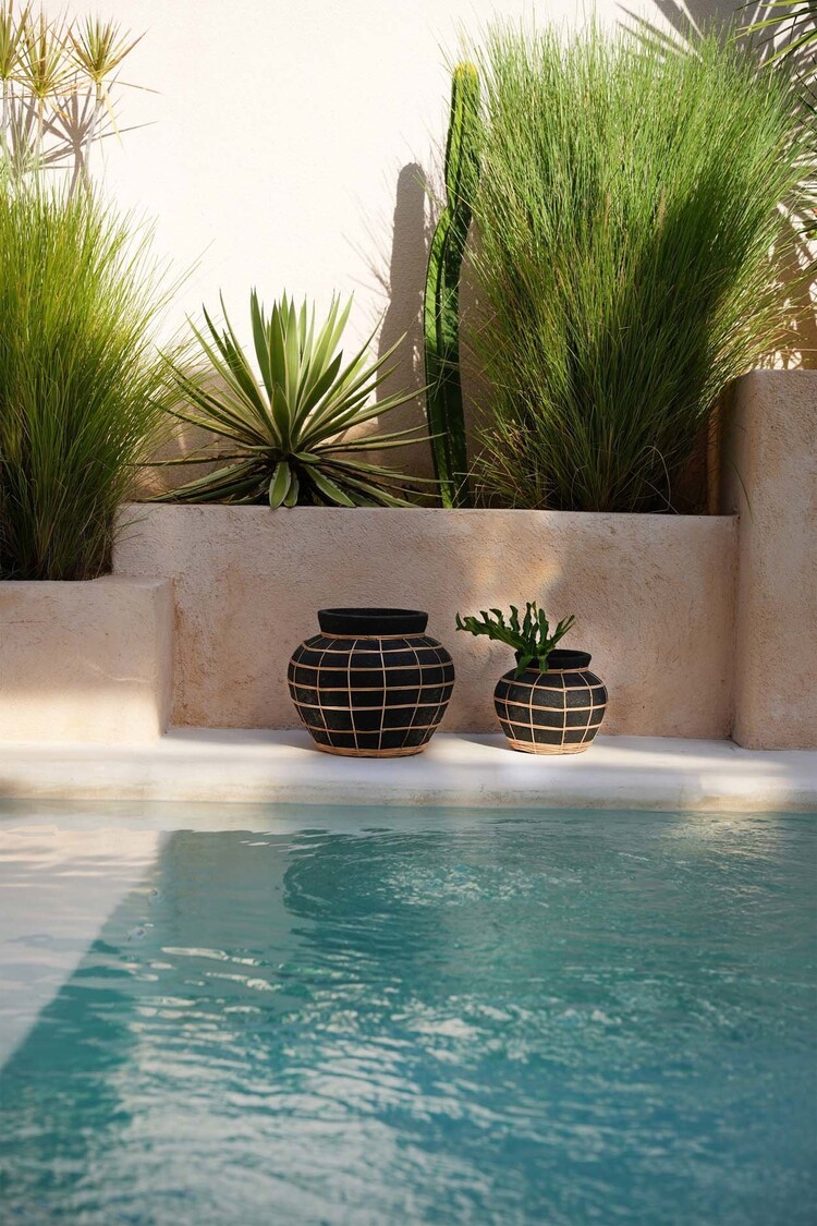 Bazar Bizar El Jarrón Belly - Negro Natural - S