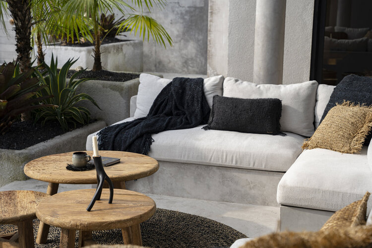 Bazar Bizar La Housse De Coussin Oh My Gee - Noir Marine - 30x50